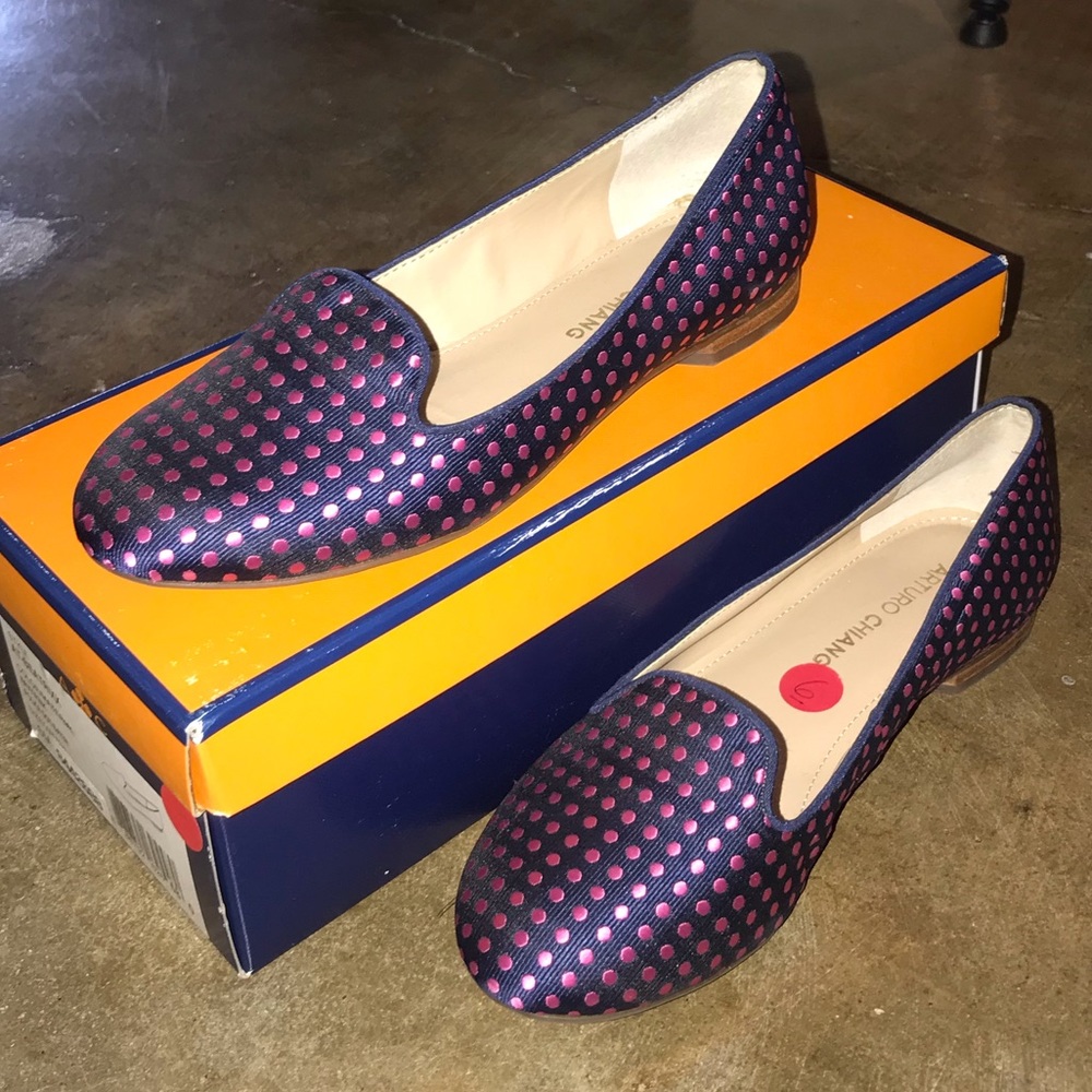 Arturo Chiang Beatrixx Polka Dot Flats 6